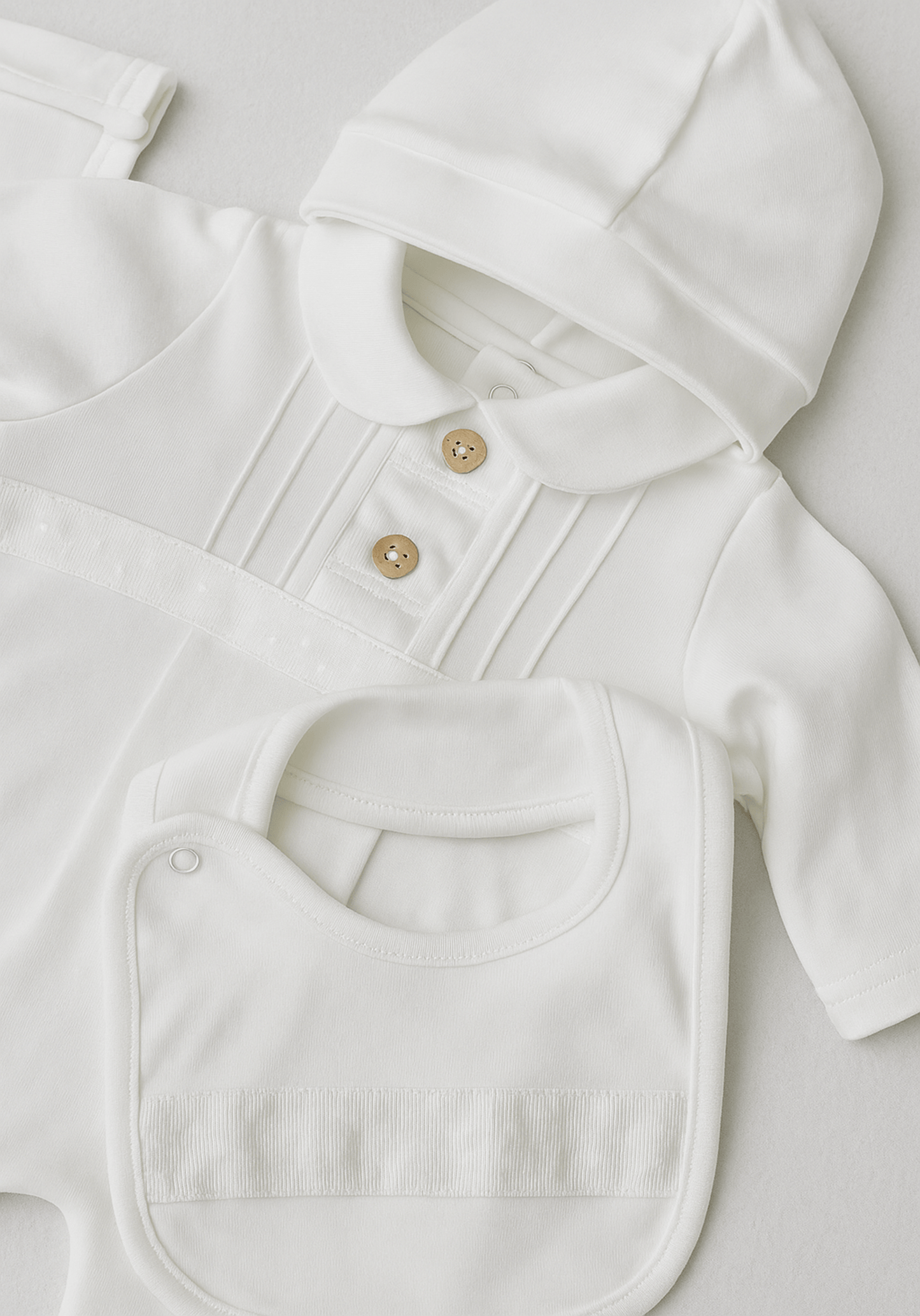 Baby Set Of 4: Romper, Cap, Banner, Blanket