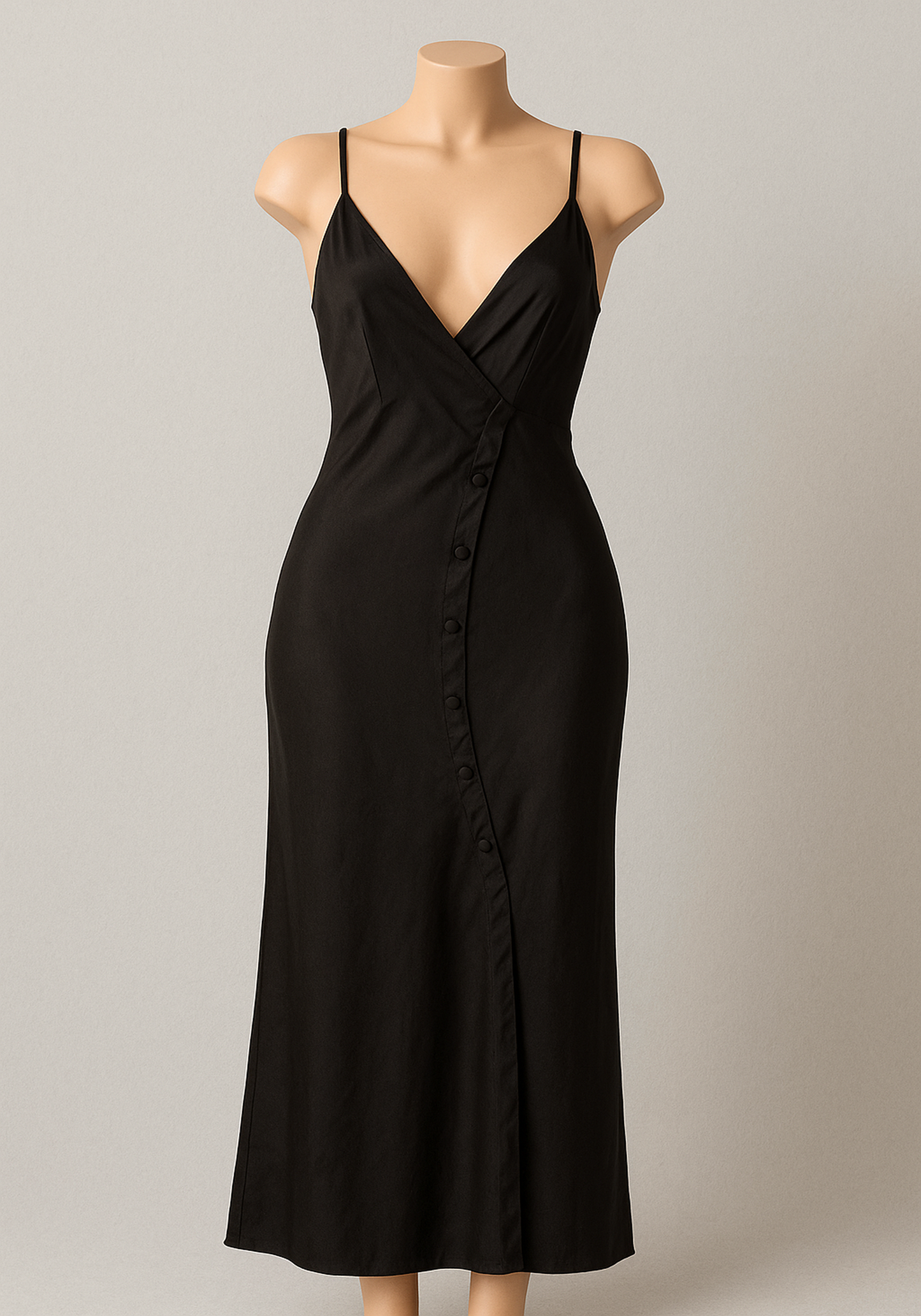 فستان طويل من الساتان من LNGR