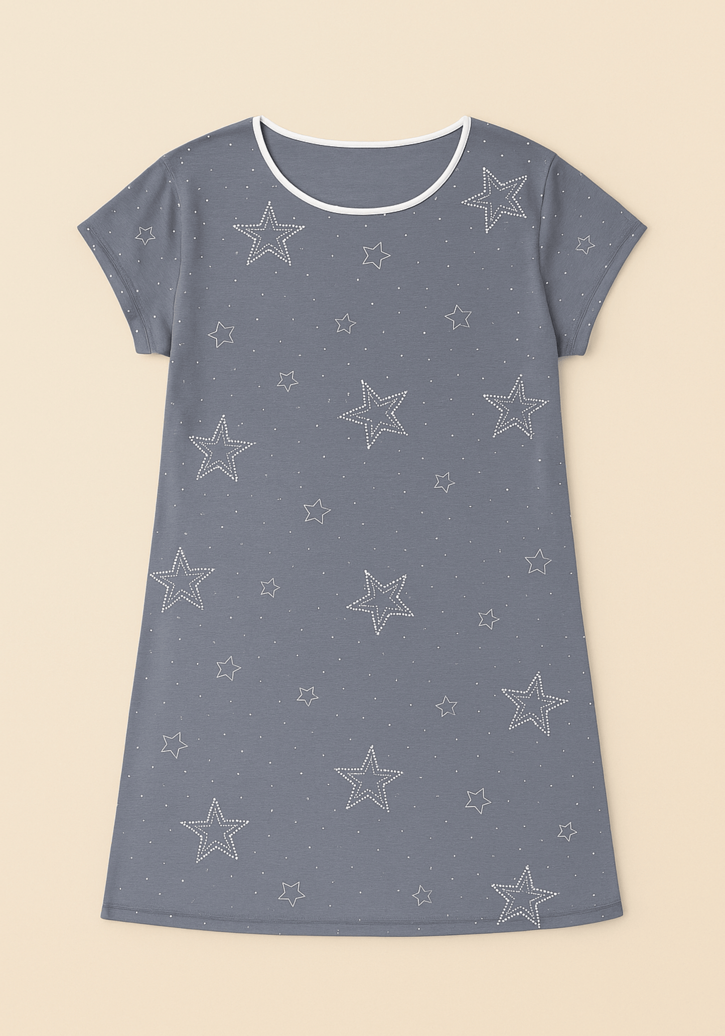 Plus Size Short Sleeve Nighty