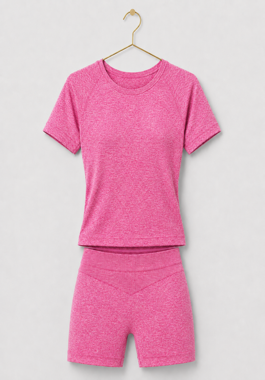 Sports Shaper Set: T-Shirt And Shorts Shaper
