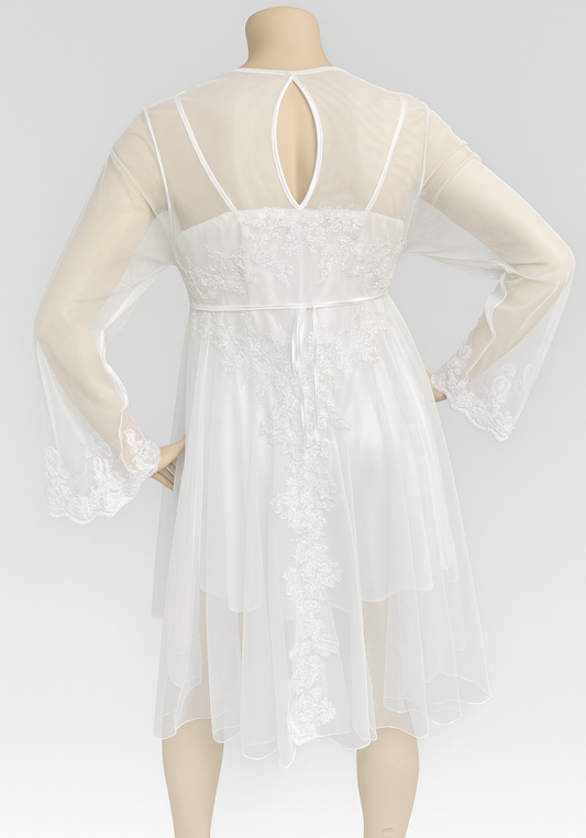 Bridal Short Gown Set