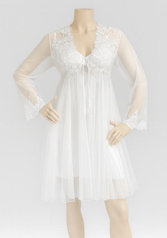 Bridal Short Gown Set