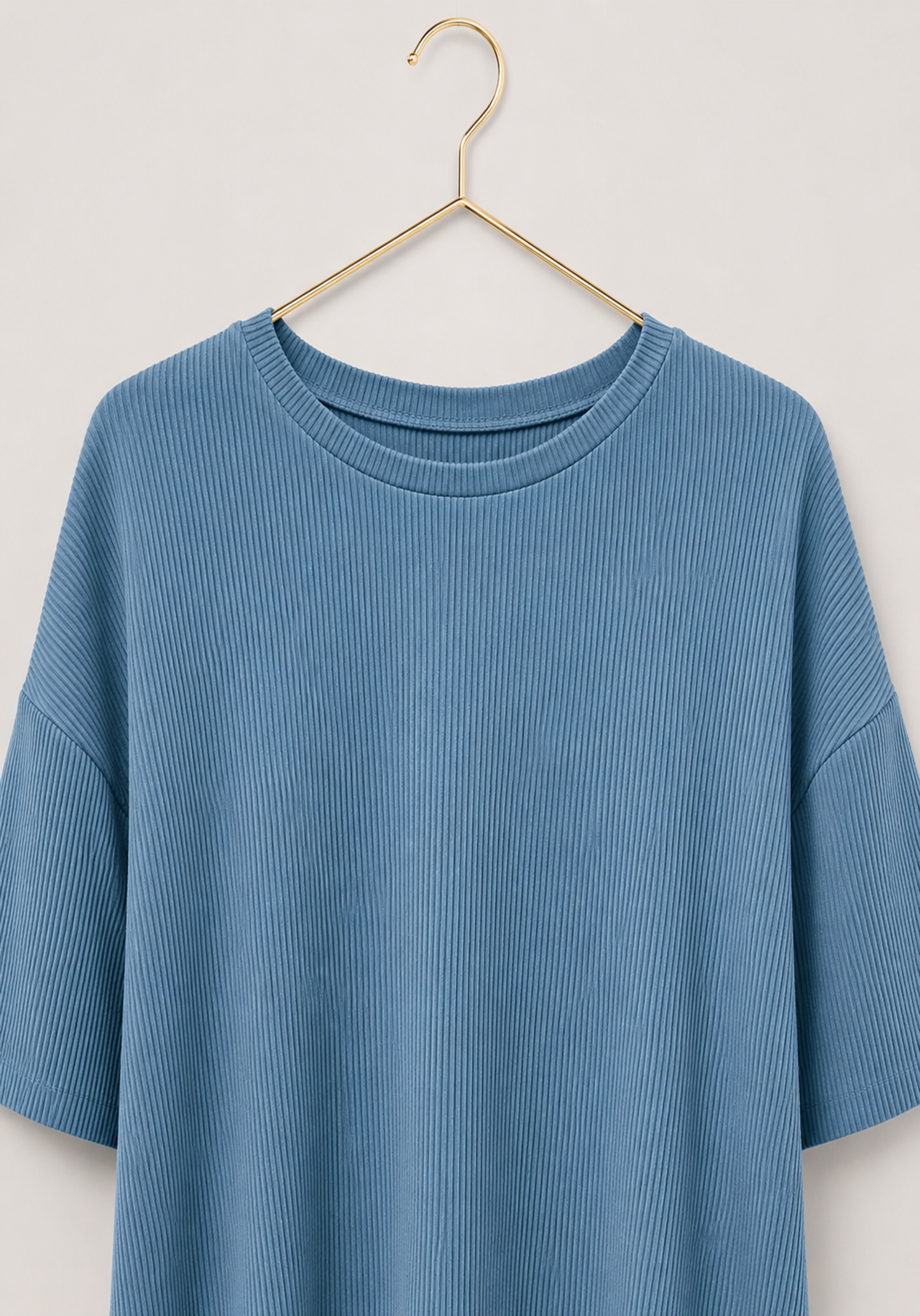 Pajamas: Plain Short Top And Flare Pants (62% Polyester 33% Viscose 5% Lycra)