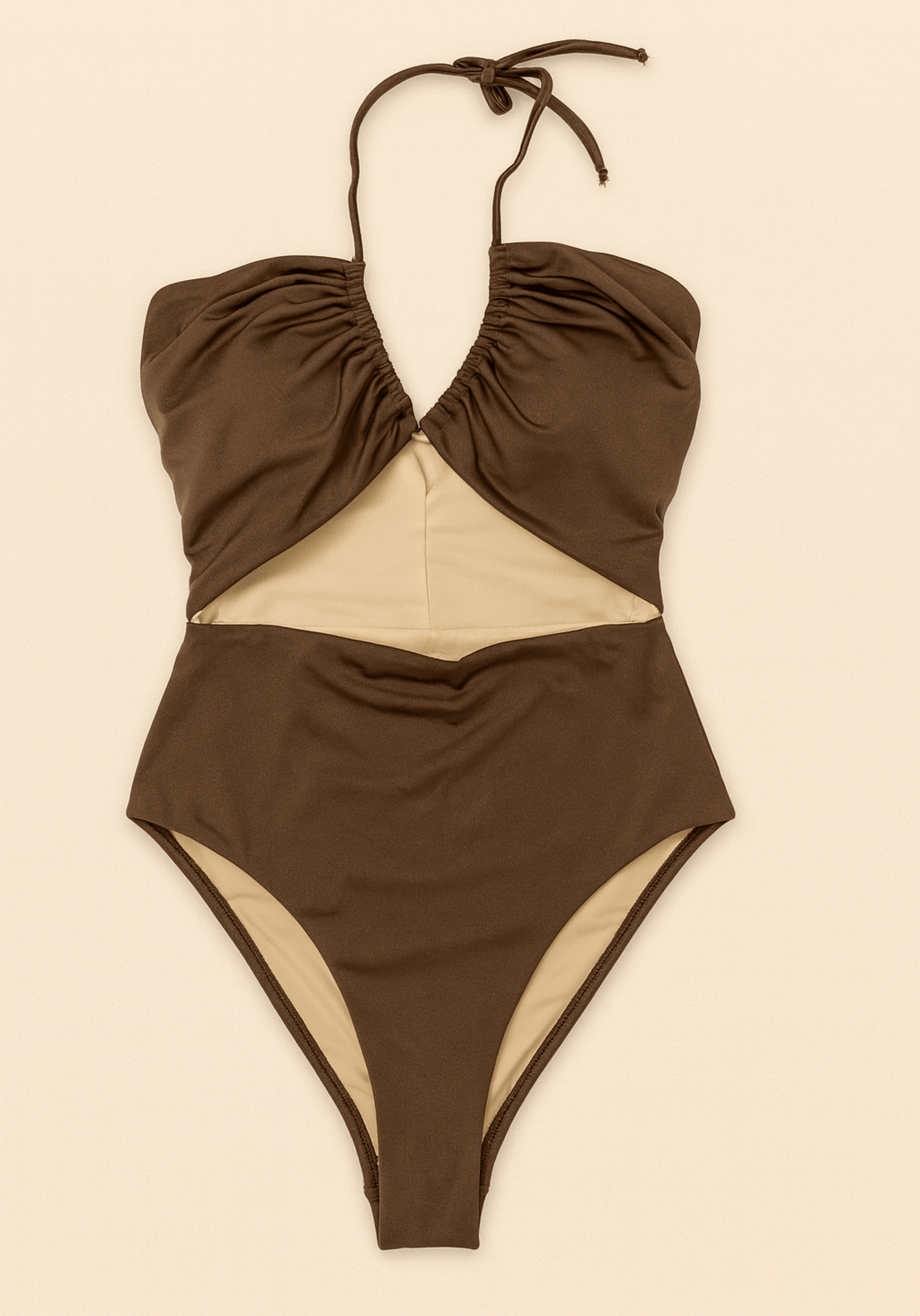 OCC Brown Swimming Bodysuit