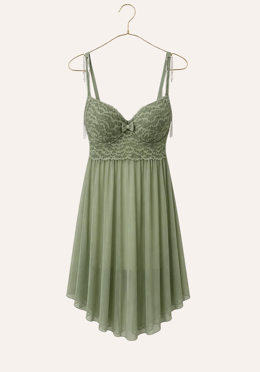Toulle Babydoll Padded Cups