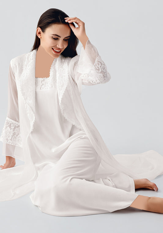 Maternal Long Robe Set