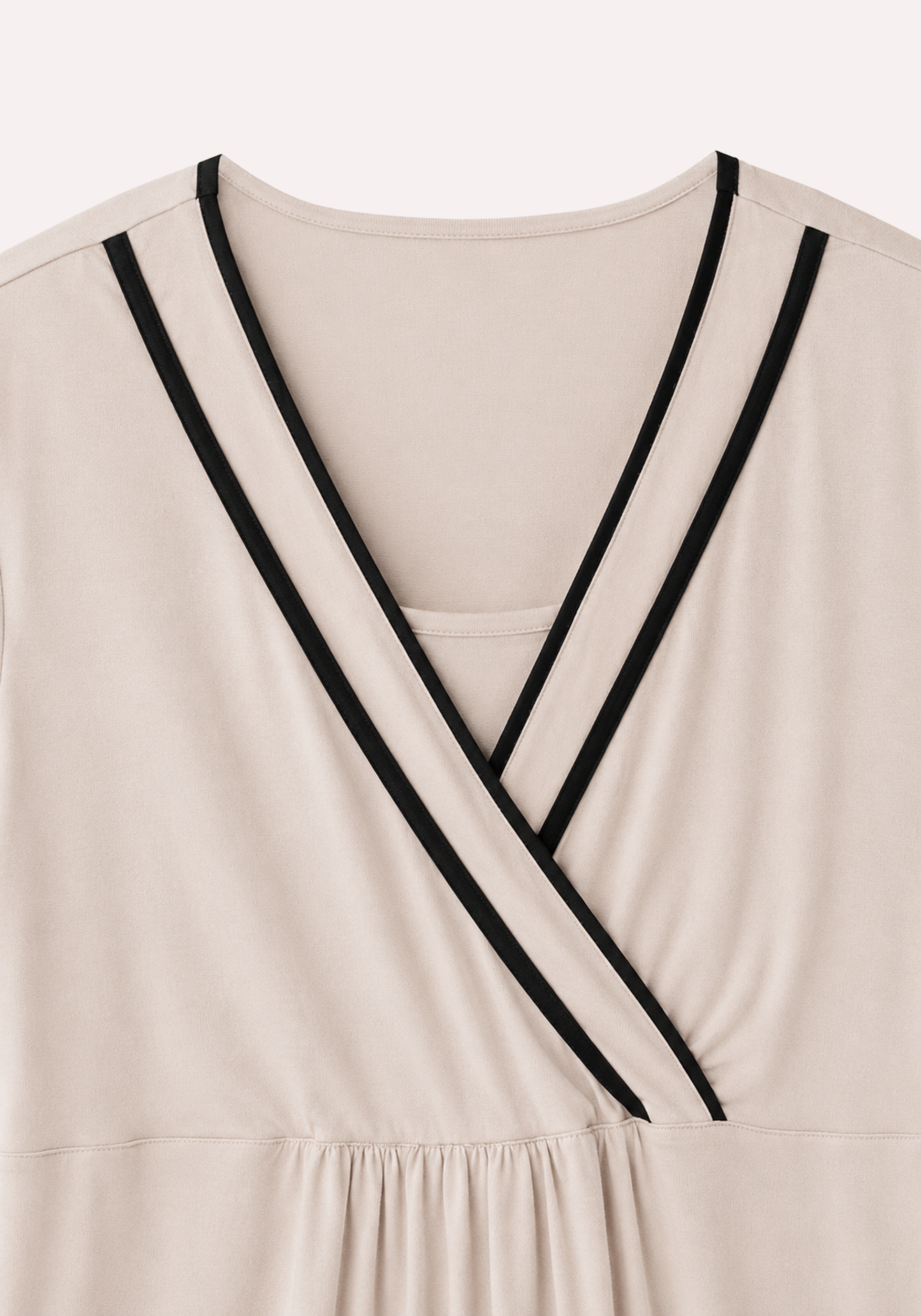 Plain Short Sleeve Pajamas