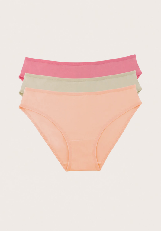 Plain Bikini Pack Of 3
