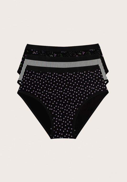 Printed Brief Pack Of 3