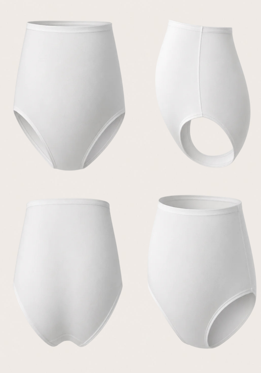 Maternal Panty: Full Tummy Coverage (95% Cotton 5% Lycra)