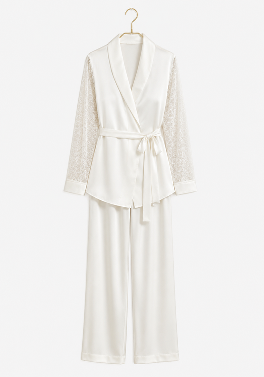 Satin Lace Pajama