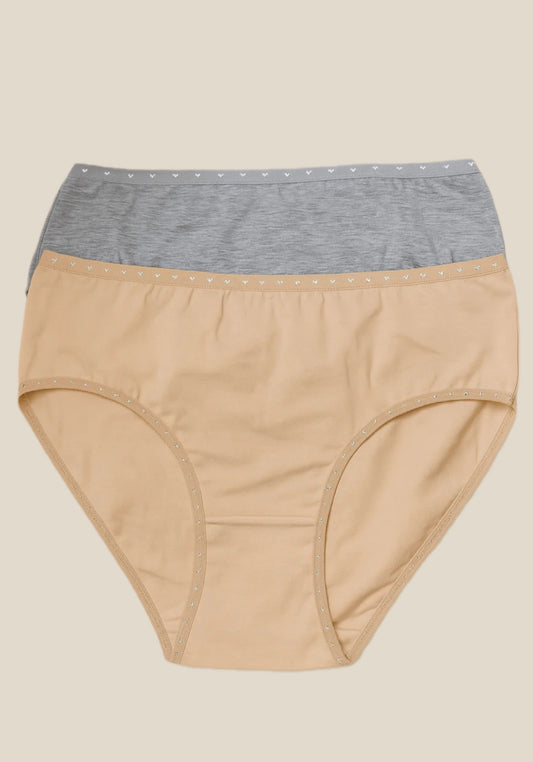 Heart Elastic Bands Panties