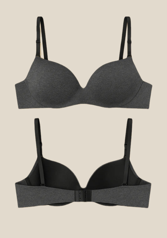 UNDR Filled Micro Melange Jumpsuit Bra