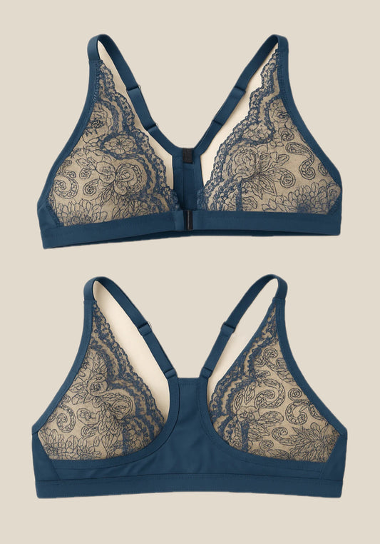 UNDR Enivre Moi حمالة صدر مثلثة مطرزة