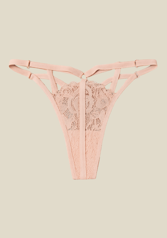 Straps G-String With Lace Detail Panties