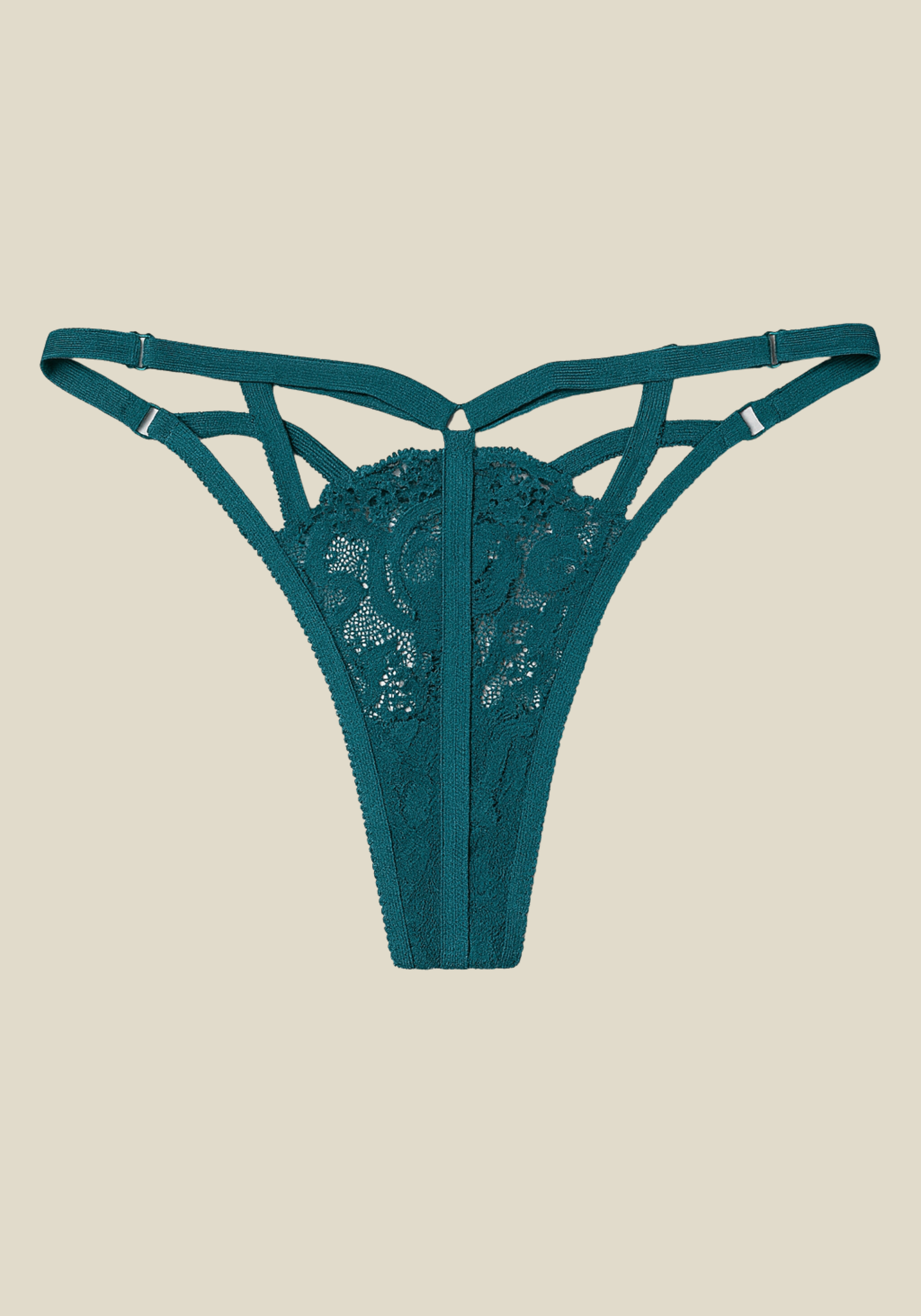 Straps G-String With Lace Detail Panties