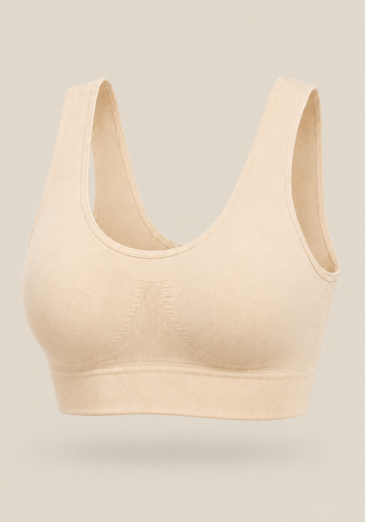 Wide Shoulder Strap Sports Bra Shaper