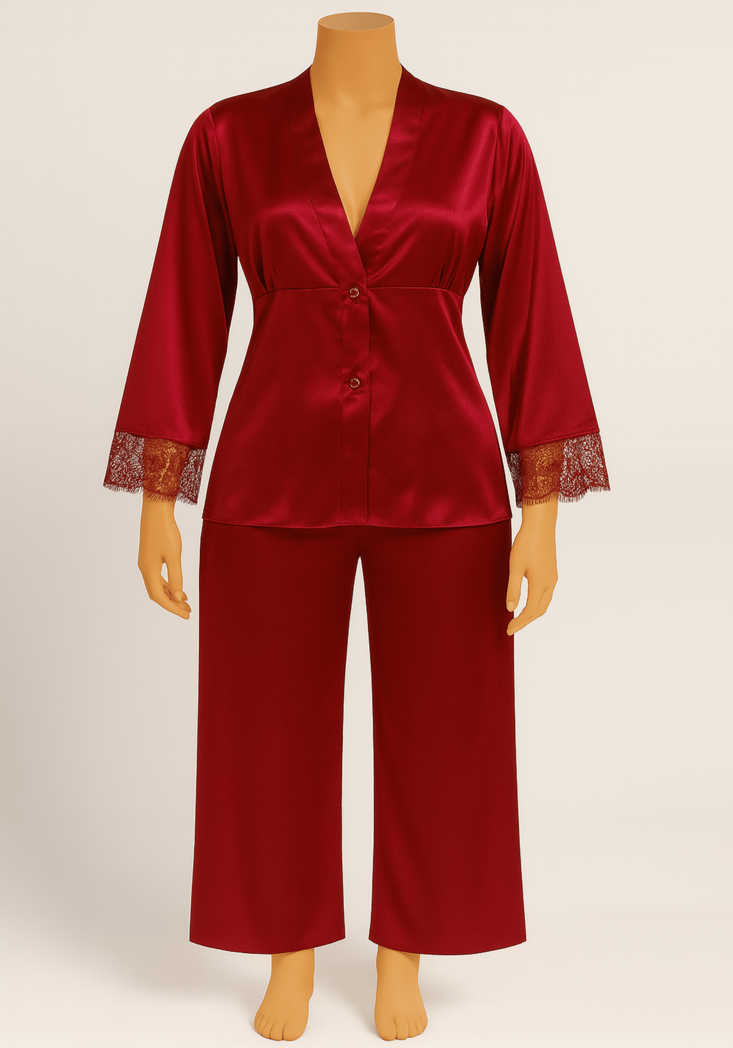 Bridal 6 Piece Satin Set