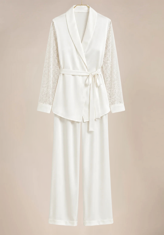 Satin Lace Pajama