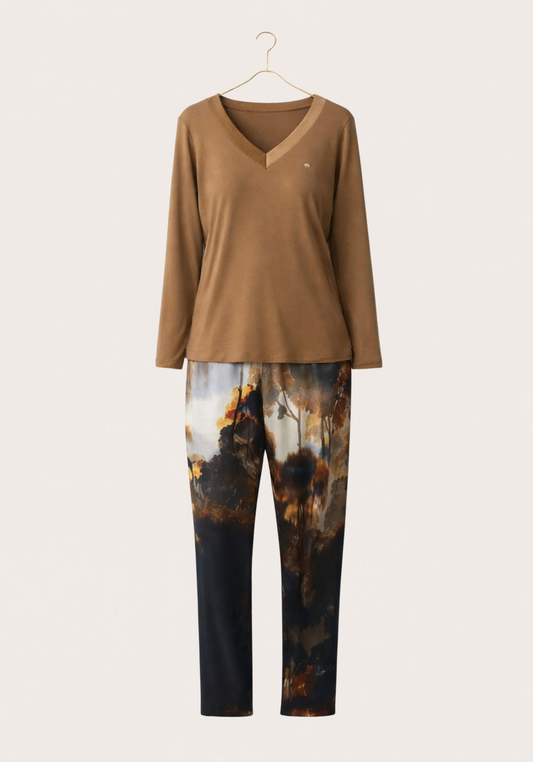 Long Sleeve Pajamas (Vis Els)