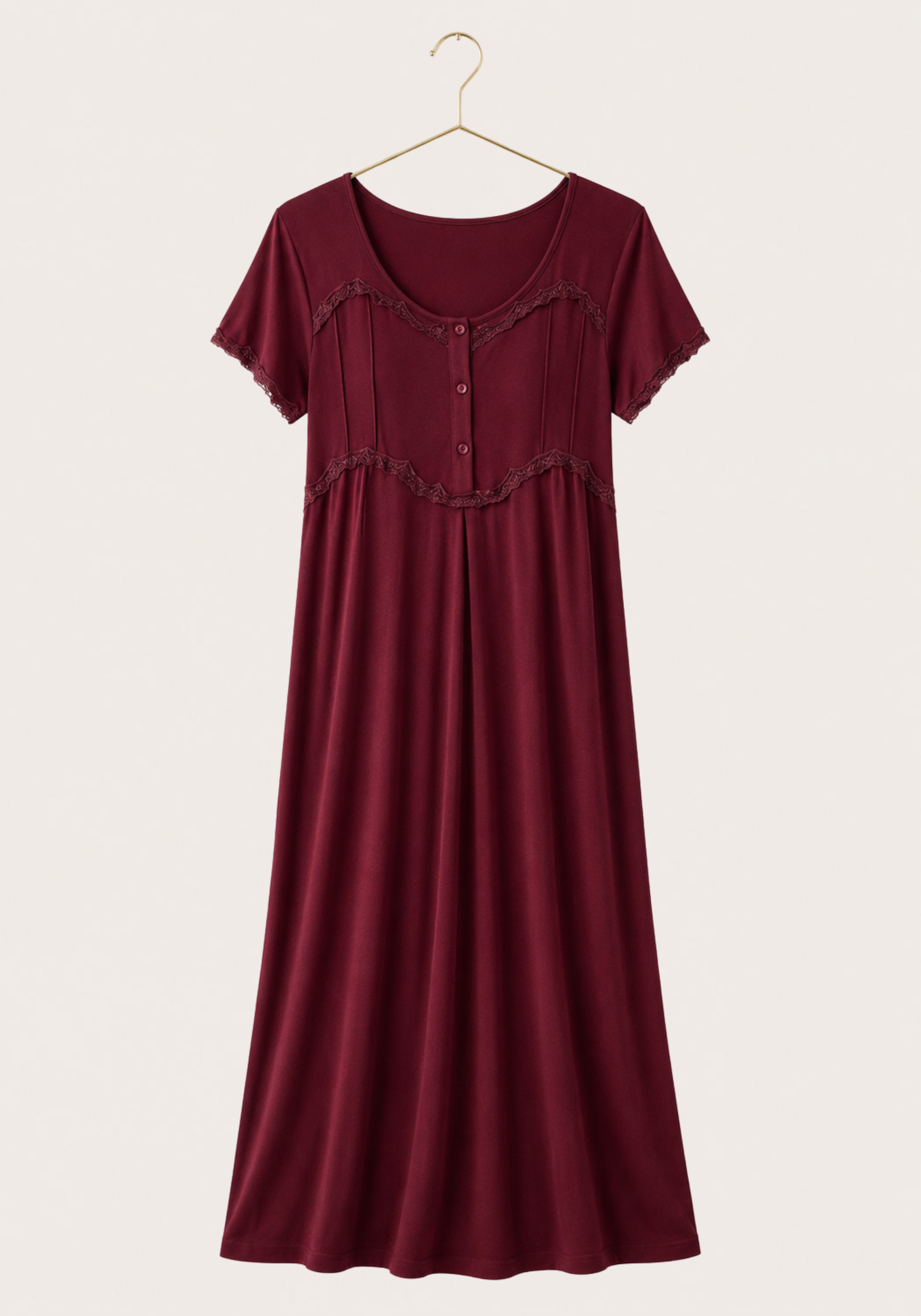 Maternal Long Robe Set
