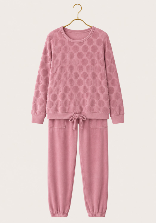 Jacquard Pajama Set