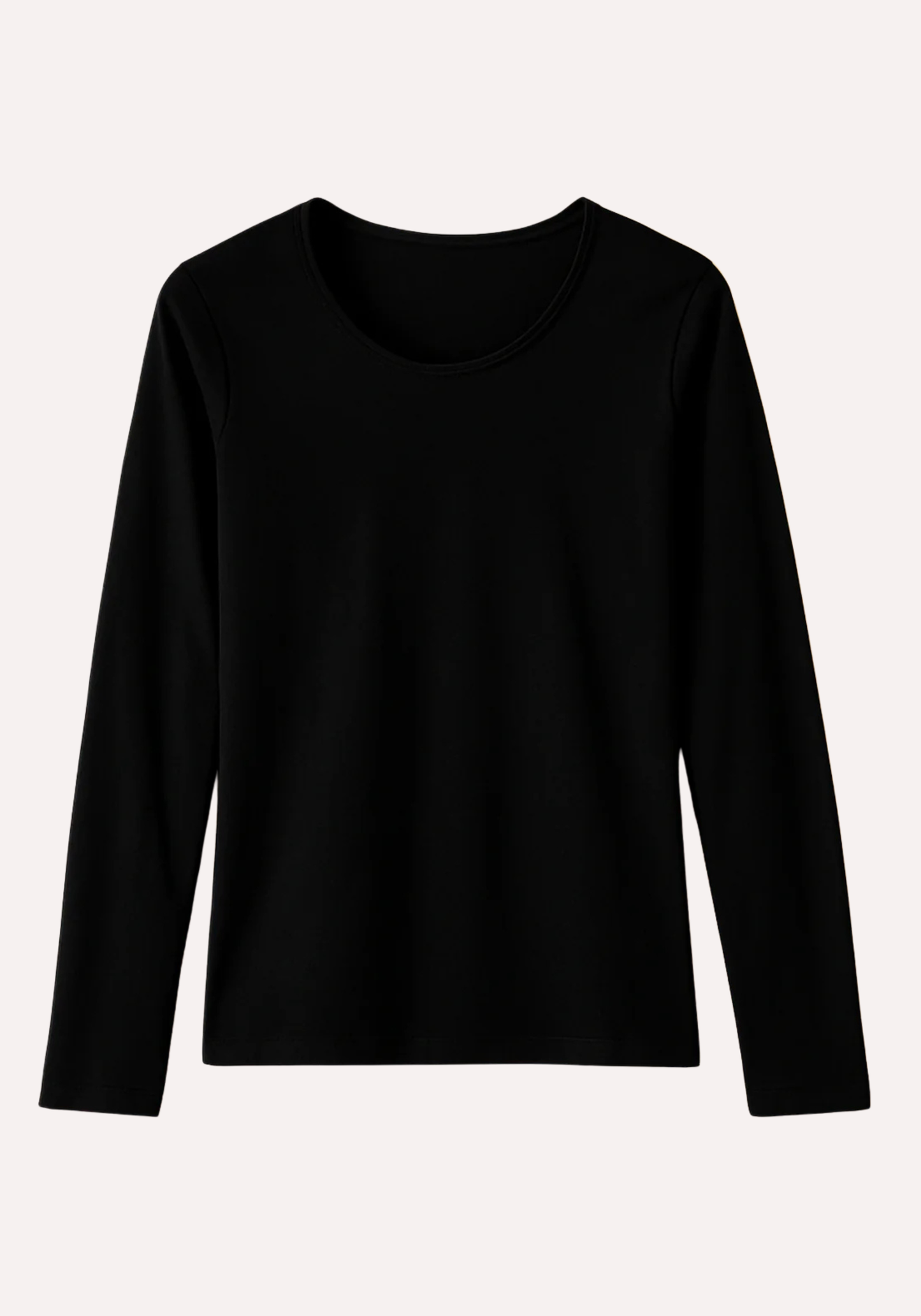 Body Round Neck Long Sleeve Shirt