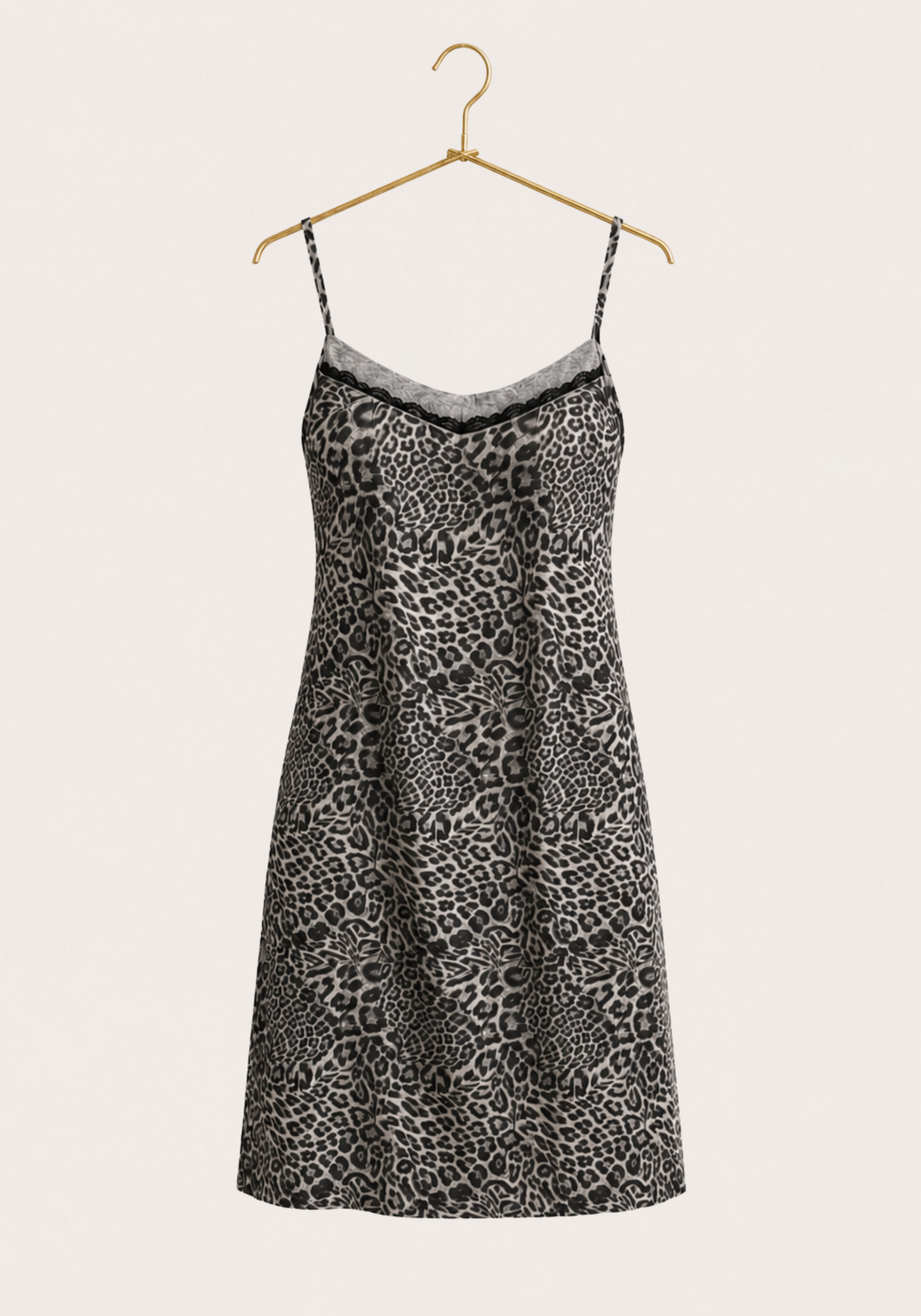 Shoulder Strap Leopard Nighty (Vis Els)