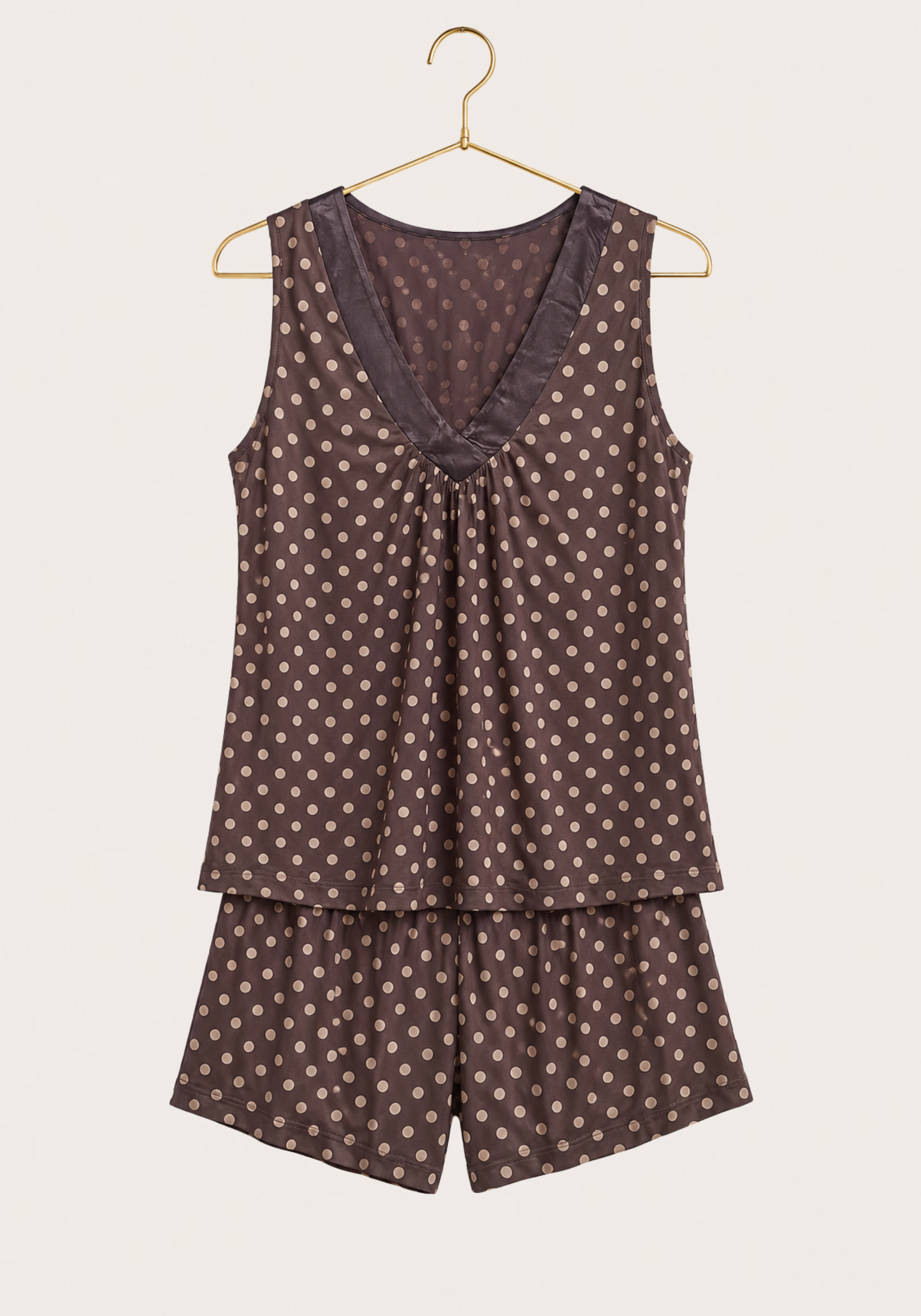 Sleeveless Top With Short Set