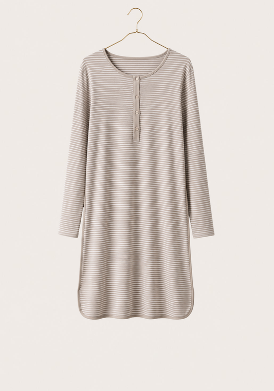 Long Sleeve Short Nighty