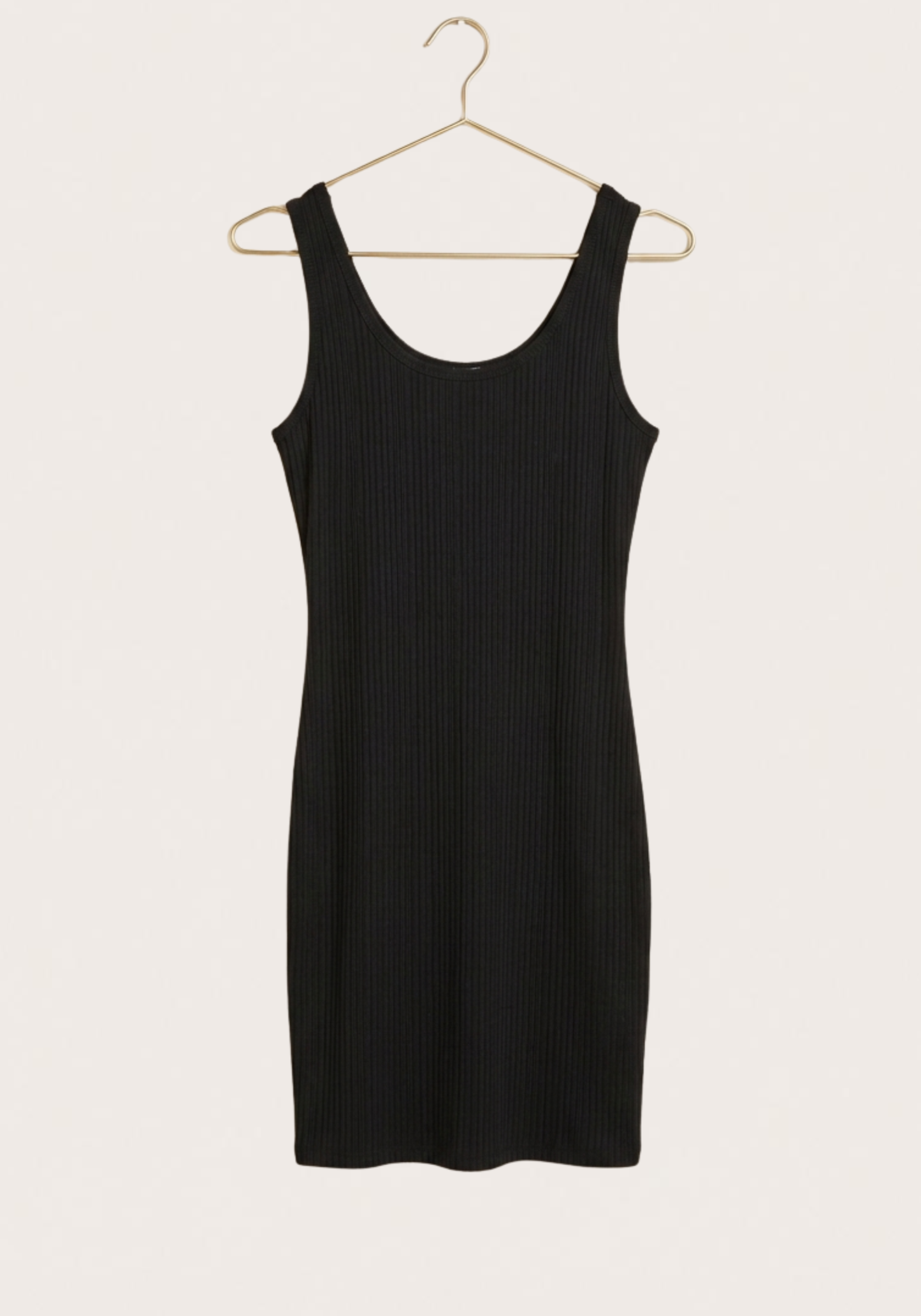 Rib Cotton Tank Lounge Short Dress