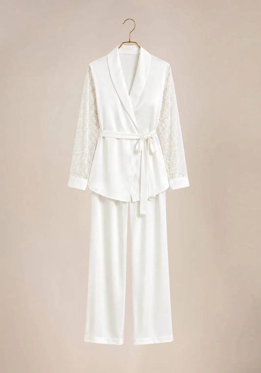 Satin Lace Pajama