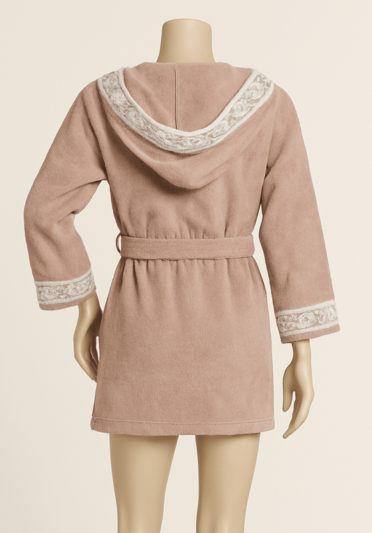 BTH Single Bamboo Hoody Bathrobe