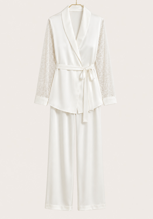 Satin Lace Pajama
