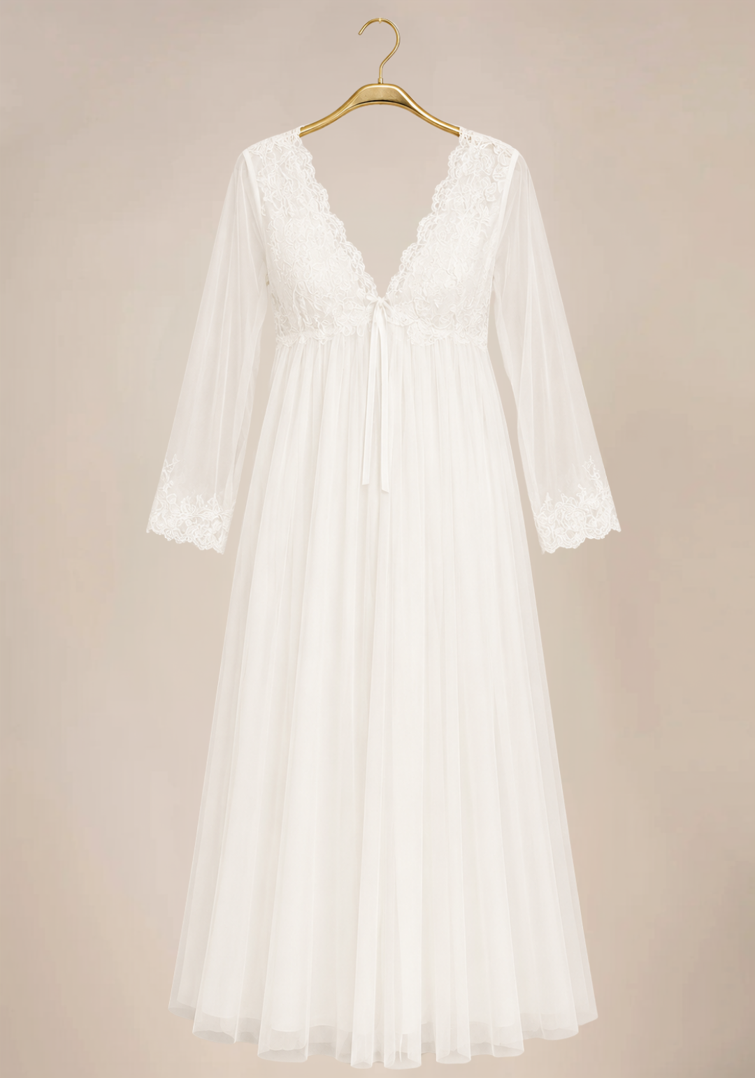 Bridal Long Gown Set