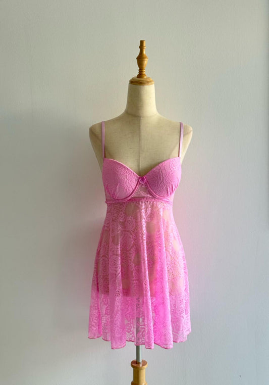 LNGR Bra Cup Full Dantel Babydoll