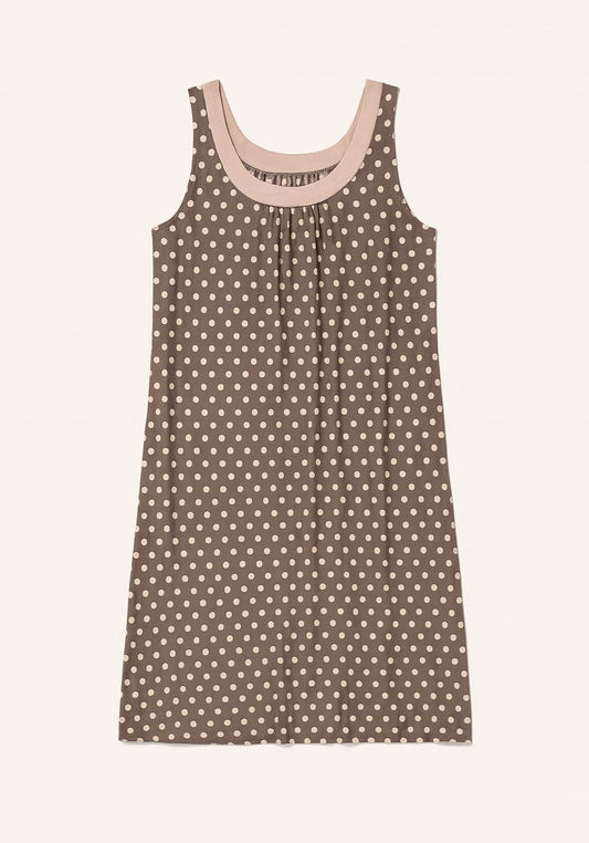 Plus Size Sleeveless Nighty