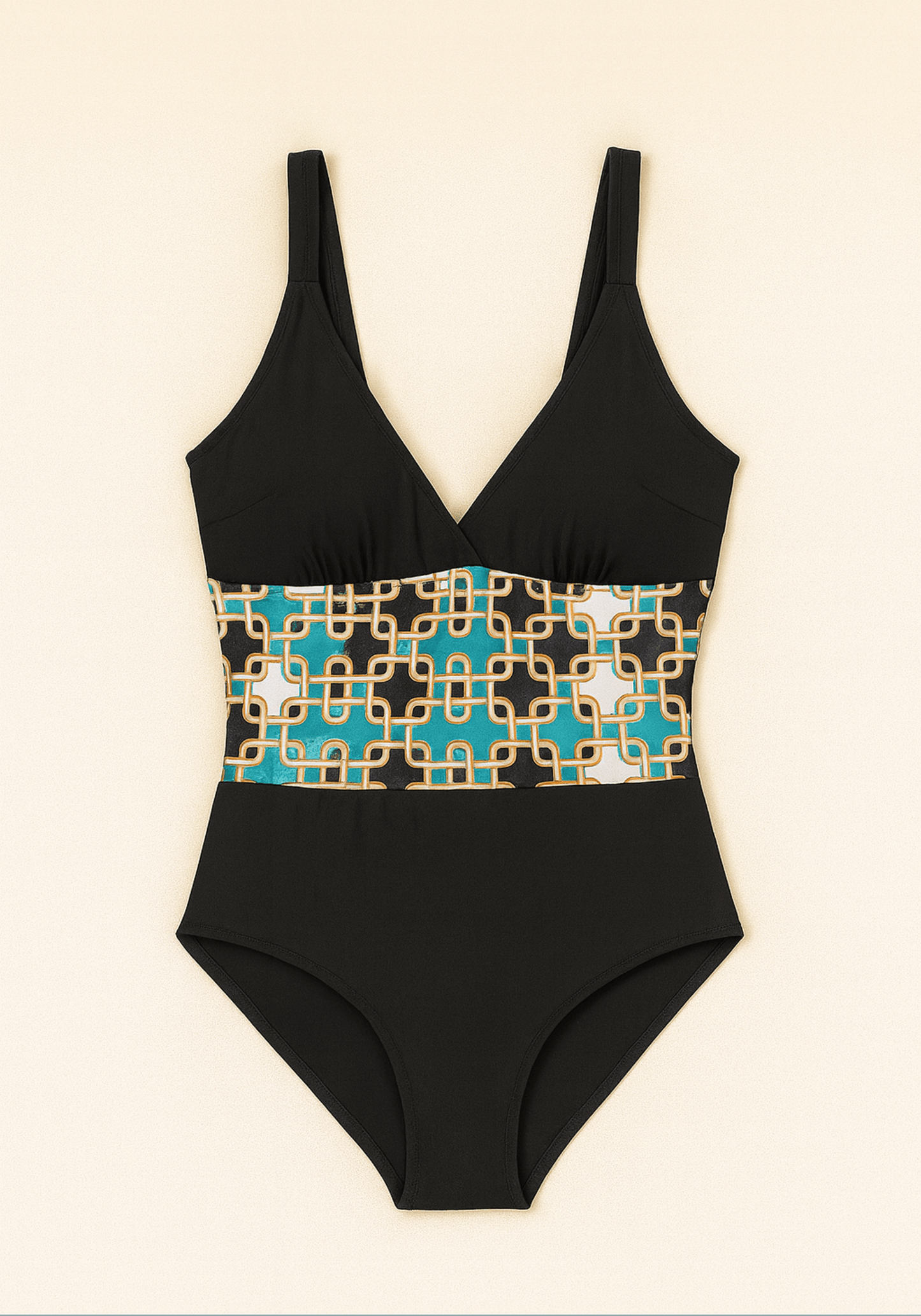 OCC Black Green Swimming Bodysuit