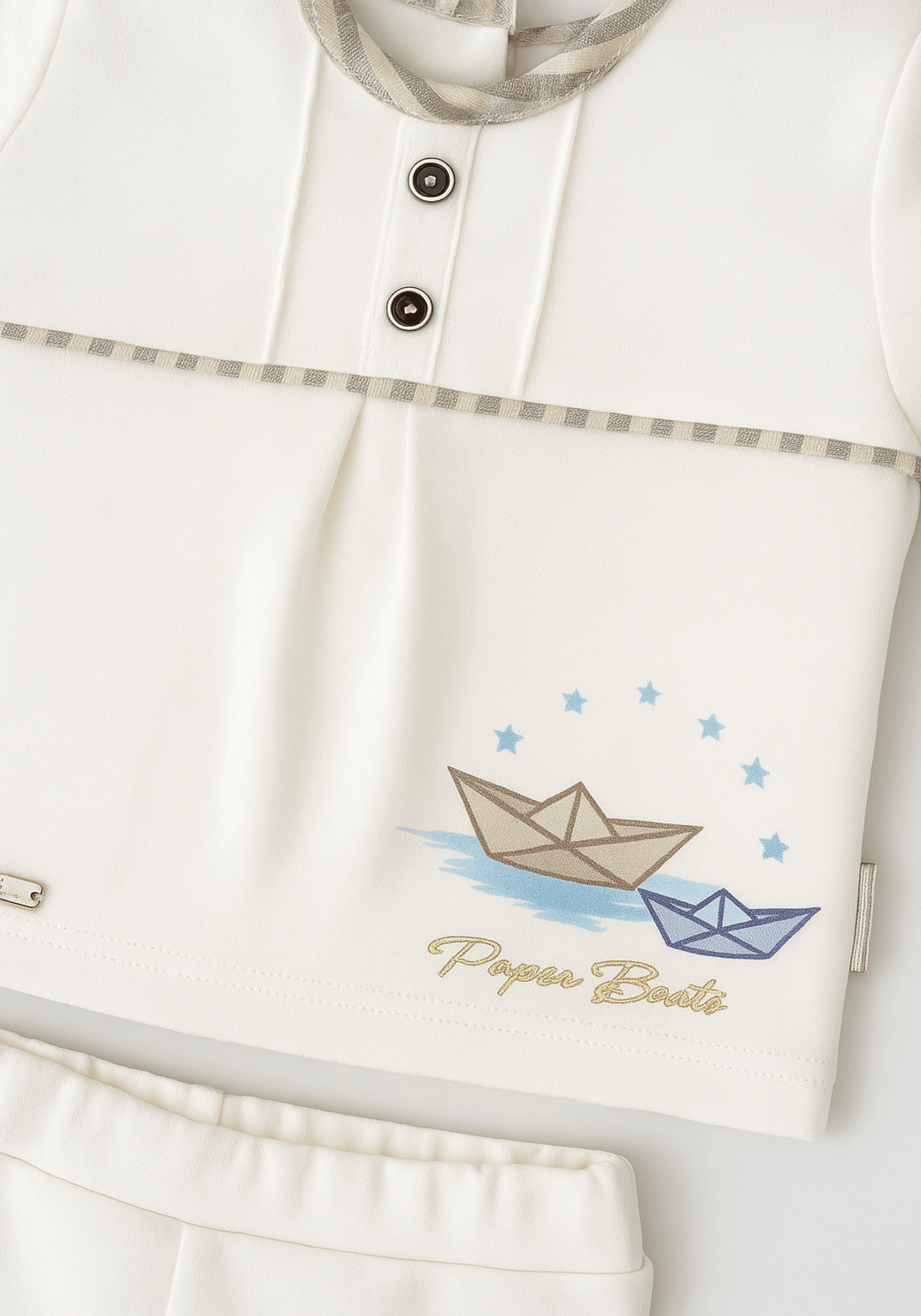 Baby Set Of 2: Romper With Cap