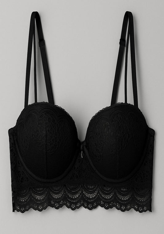 Strapless Filled Lace Bra