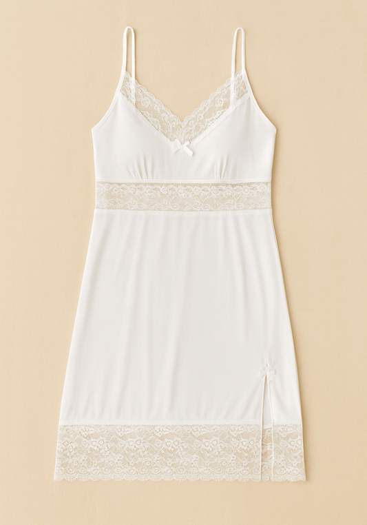 Satin Sleeveless Babydoll