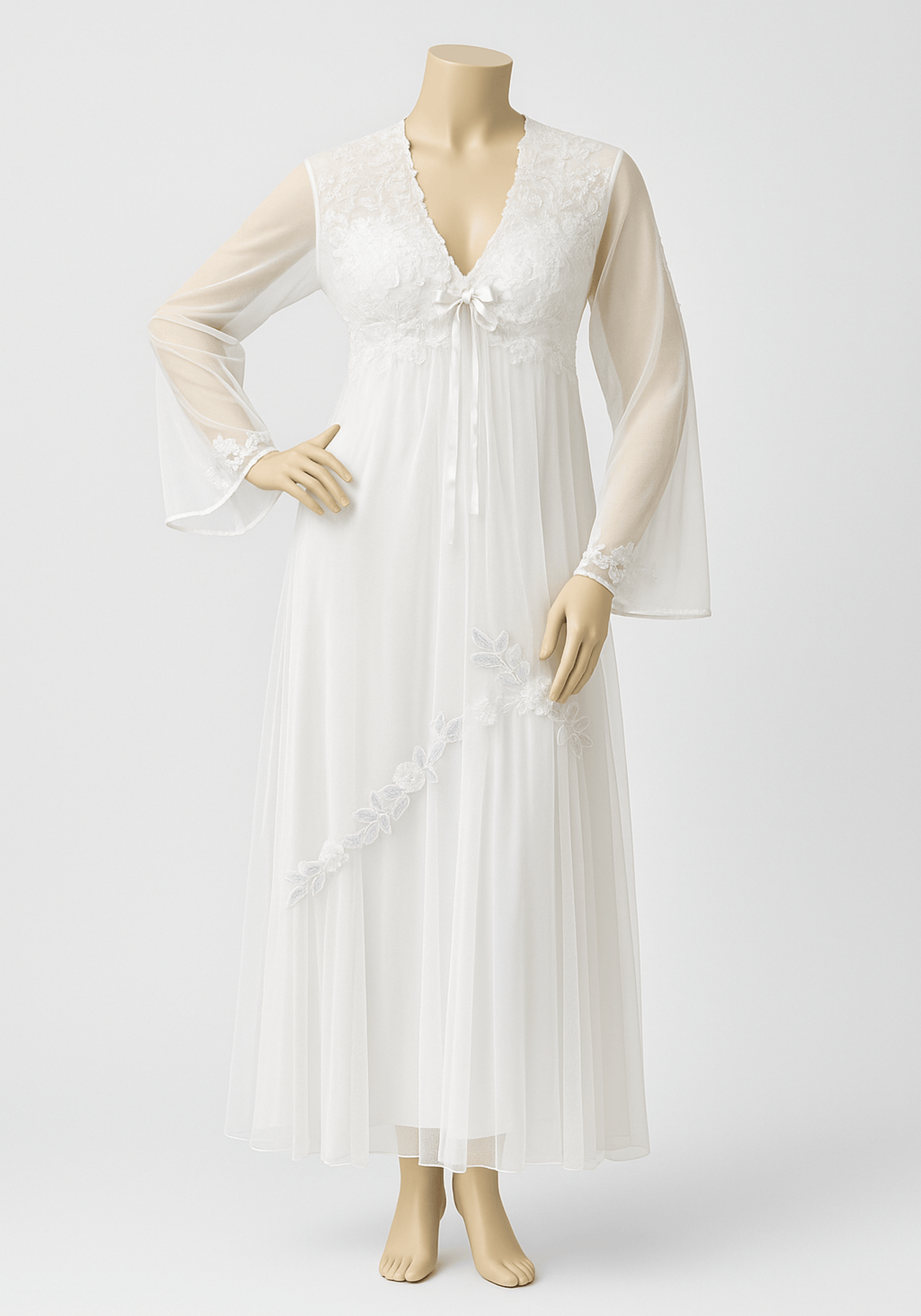 Bridal Long Gown Set