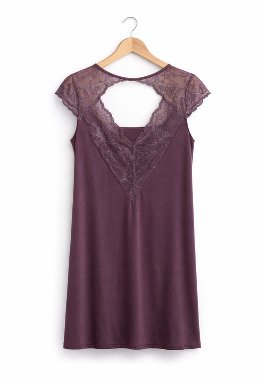 S&L Lace Short Nighty