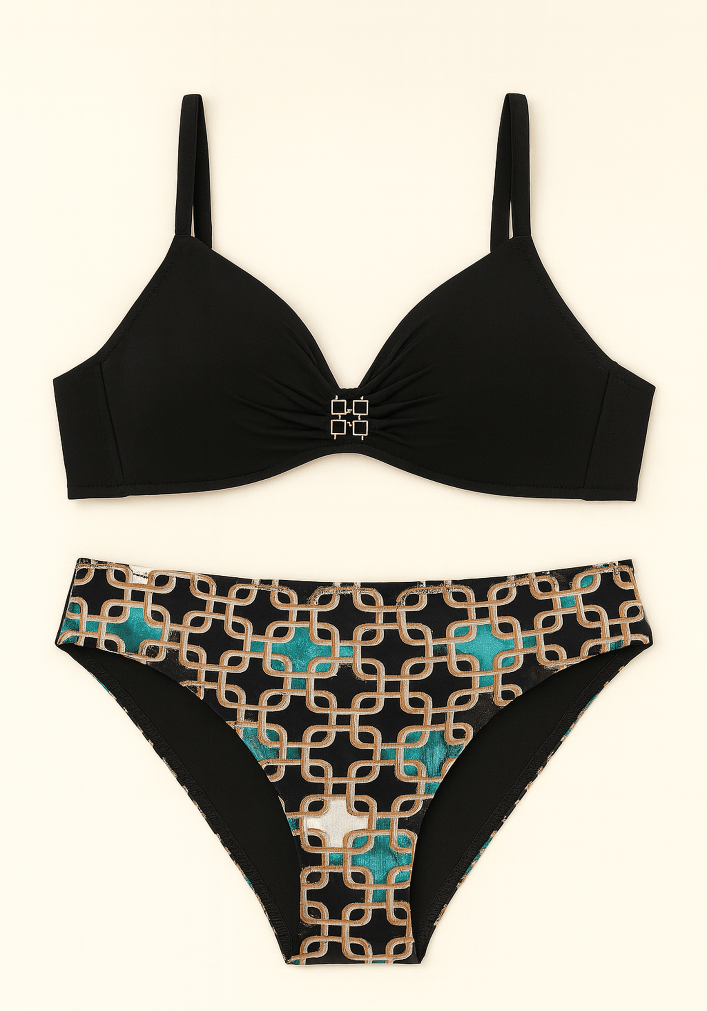OCC Black Green Swimming Bikini