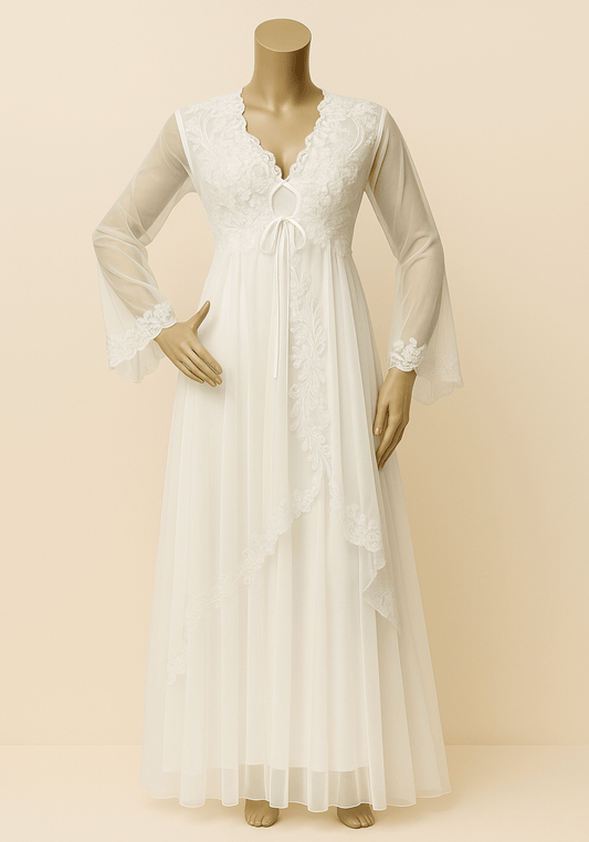 LNGR Bridal Long Gown Set