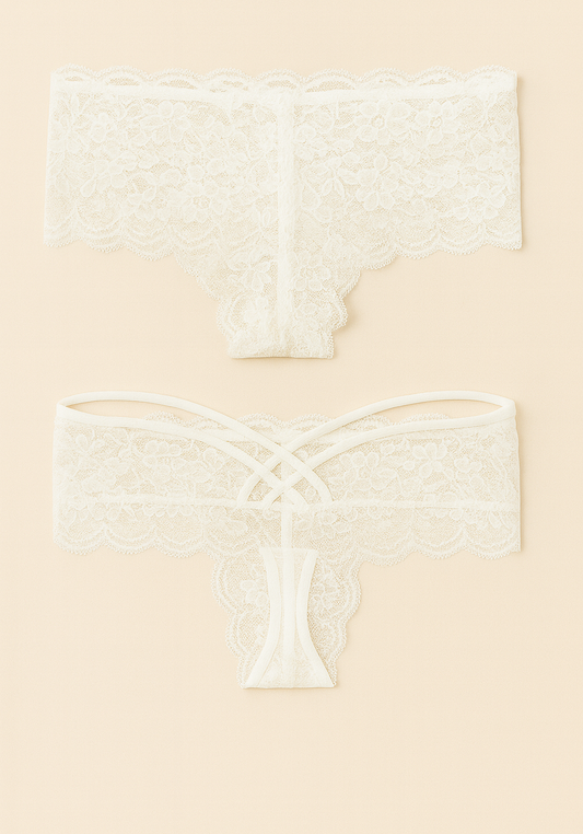 UNDR Hi Waist Tanga Lace Panty