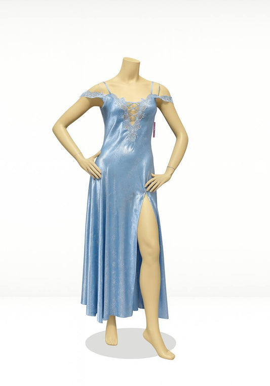 Satin Long Nighty