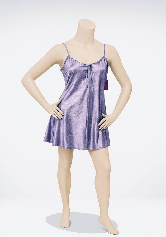 Satin Babydoll Strapped Back