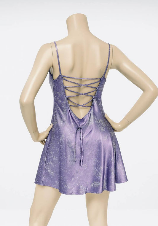 Satin Babydoll Strapped Back