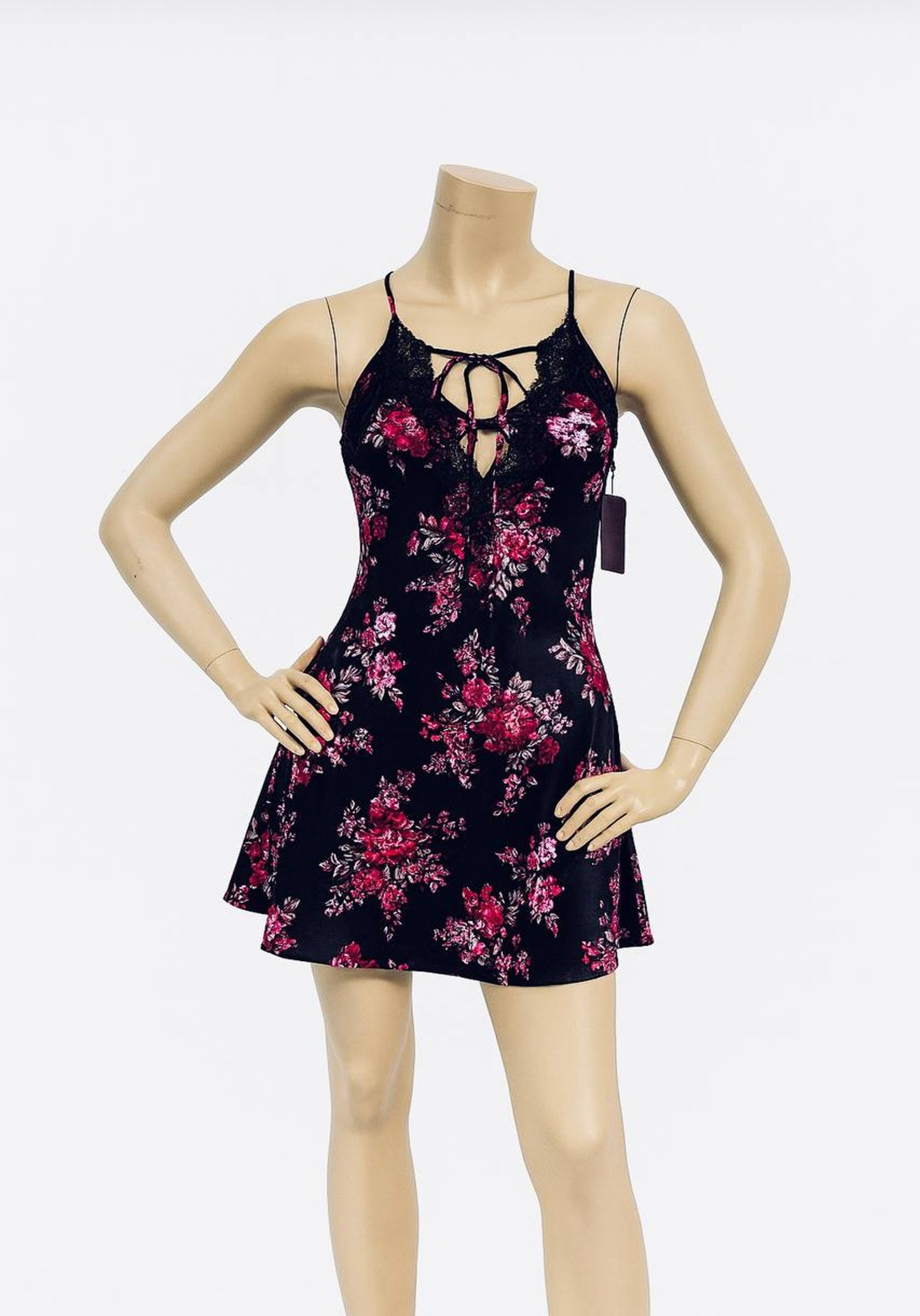 Satin Babydoll Padded Cups